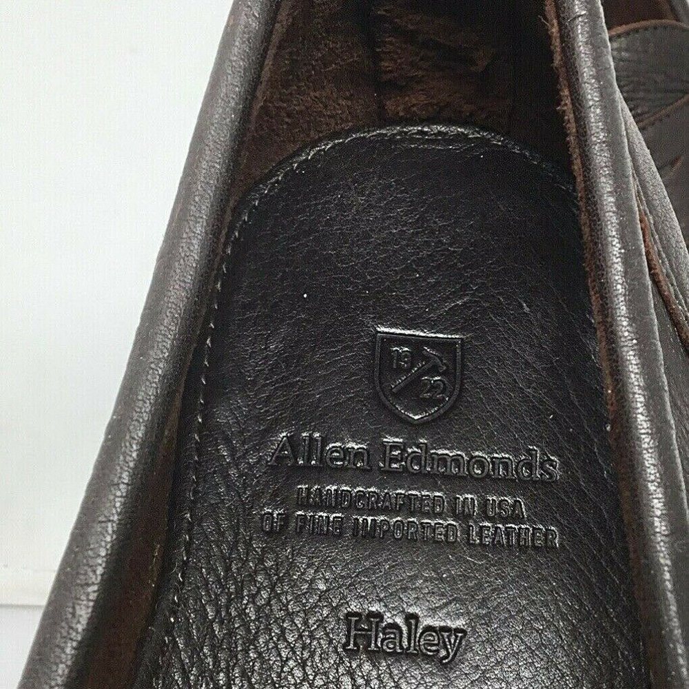 Allen Edmonds~Haley~9.5~Loafer~Dark Brown Leather - Picture 8 of 11